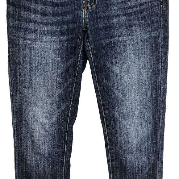 Kancan Midrise Skinny Jeans, Intentional Whiskering, Stretchy SZ 9/28 - Picture 3 of 10